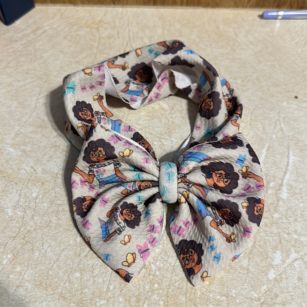 Encanto Mirabel Baby Headband with Bow. NEW